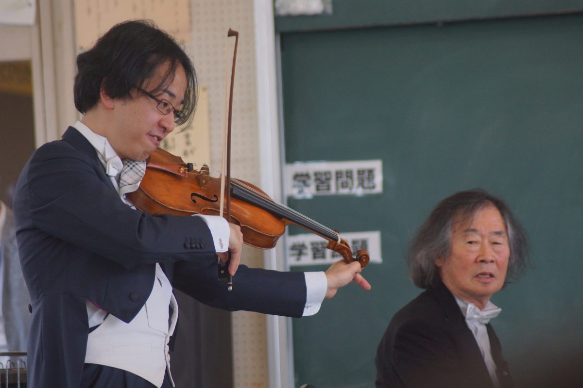 【音楽】コバケンが出前授業にやってきた！〜須坂小学校・須坂支援学校